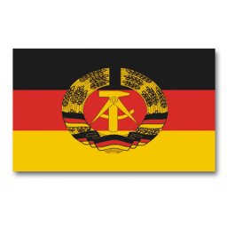 MIL-TEC vlajka DDR Nationale Volksarmee NVA