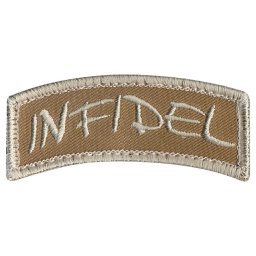 ROTHCO nášivka INFIDEL velcro DESERT