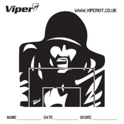 Viper terč POSTAVA papírový oboustranný