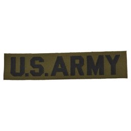 MIL-TEC nášivka "US ARMY" textil ZELENÁ