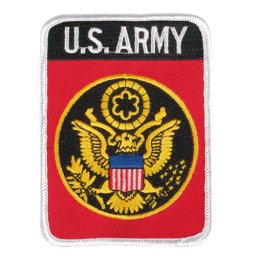 MIL-TEC nášivka příslušnosti US textil US ARMY
