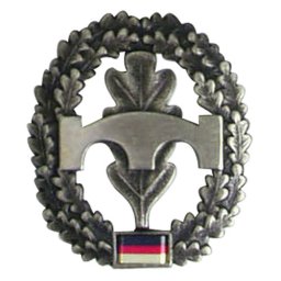 Bundeswehr odznak BW na baret Pionier truppe