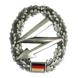 Bundeswehr odznak BW na baret Fernmelde truppe