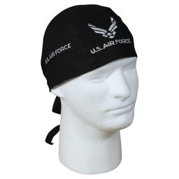 ROTHCO šátek HEADWRAP U.S. AIR FORCE ČERNÁ