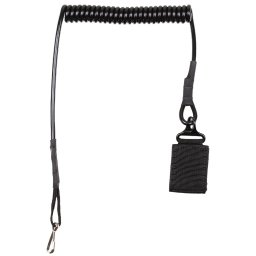 MFH kabel (telefonní) bezpečnostní ke zbrani ČERNÝ