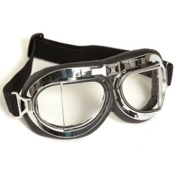 MIL-TEC brýle typ RAF pilotní CHROM