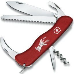 VICTORINOX nůž kapesní HUNTER 111mm ČERVENÝ