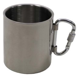 FOX Outdoor hrnek NEREZ dvoupláštový s karabinou 300 ml
