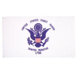 ROTHCO vlajka pobřežní stráže U.S. COAST GUARD 1790 BÍLÁ