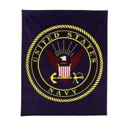ROTHCO deka fleecová US NAVY 125x150 MODRÁ