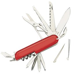 ROTHCO nůž zavírací RED SWISS ARMY 14 funkcí