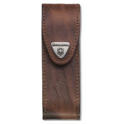 VICTORINOX pouzdro kožené na nůž 111mm 4-6 HNĚDÉ