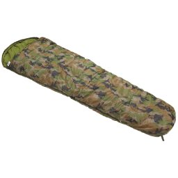 FOX Outdoor spacák mumie dvouvrstvý maskovaný WOODLAND