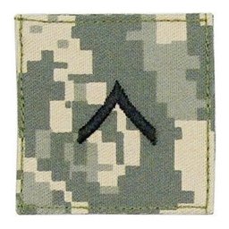 ROTHCO nášivka hodnosti VELCRO PRIVATE ARMY ACU DIGITAL