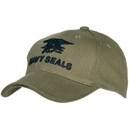 FOSTEX čepice baseball NAVY SEALS ZELENÁ