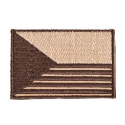 NAVYS nášivka VLAJKA ČR PRUHY velcro 7,5 x 5,5 cm DESERT