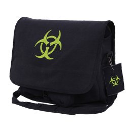 ROTHCO taška PARATROOPER přes rameno BIO-HAZARD ČERNÁ