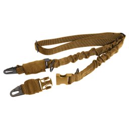 ROTHCO popruh zbraňový BUNGEE jedno/dvoubodový COYOTE
