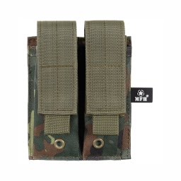 MFH sumka MOLLE na dva pistolové zásobníky FLECKTARN