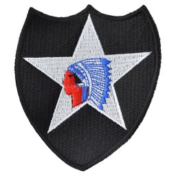 NAVYS nášivka 2ND INFANTRY DIVISION- BAREVNÁ