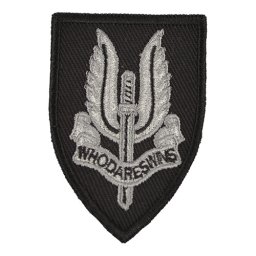 NAVYS nášivka SAS stříbrná