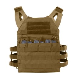 ROTHCO vesta MOLLE nosič plátů lehká COYOTE BROWN