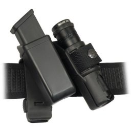 ESP pouzdro rotační MOLLE pro zásobník 9mm LUGER a svítilnu LH-14
