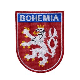 NAVYS nášivka ČESKÝ LEV + BOHEMIA - BAREVNÝ