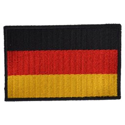 NAVYS nášivka vlajka BW NĚMECKÁ - BAREVNÁ VELCRO