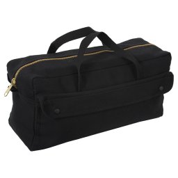 ROTHCO taška JUMBO MECHANICS TOOL mosazný zip ČERNÁ