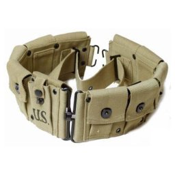 MIL-TEC opasek US GARAND PÍSKOVÝ repro