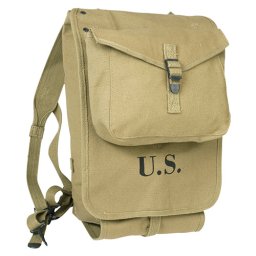 MIL-TEC batoh US HAVERSACK M1928 usárna KHAKI repro