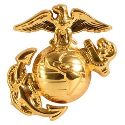 ROTHCO odznak USMC ZLATÝ