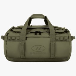 HIGHLANDER taška STORM KITBAG pogumovaná ZELENÁ
