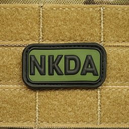 JACKETS TO GO nášivka KREV NKDA plast ZELENÁ