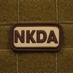 JACKETS TO GO nášivka KREV NKDA plast DESERT