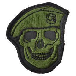 NAVYS nášivka LEBKA baret v barvě bojová OLIV