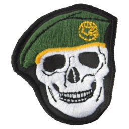 NAVYS nášivka LEBKA baret v barvě ZELENÁ