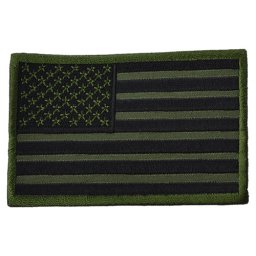 NAVYS nášivka vlajka USA bojová - OLIV