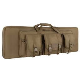 CONDOR OUTDOOR taška na pušku 105 cm se 3 kapsami a popruhem COYOTE