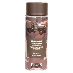 FOSCO barva ARMY ve spreji 400ml ZELENÁ NATO