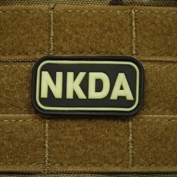 JACKETS TO GO nášivka KREV NKDA plast GLOW IN THE DARK