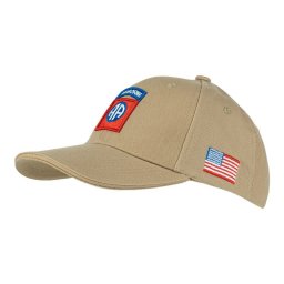 FOSTEX čepice baseball 82nd AIRBORNE KHAKI