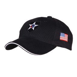 FOSTEX čepice baseball 2nd INFANTRY DIVISION ČERNÁ