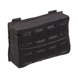 MIL-TEC pouzdro malé LASER CUT horizontální MOLLE ČERNÉ