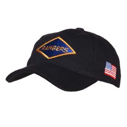 FOSTEX čepice baseball RANGERS ČERNÁ