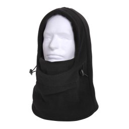 ROTHCO kukla 3v1 FLEECE nastavitelná ČERNÁ