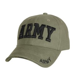 ROTHCO čepice DELUXE ARMY baseball ZELENÁ