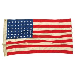 MIL-TEC vlajka USA 48 WWII hvězd VINTAGE bavlna vyšívaná 90x150 cm