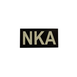 MILITARY RANGE nášivka IFF IR VELCRO NKA ČERNÁ